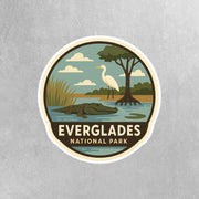 Everglades National Park Sticker | Everglades National Park Travel Decal | Everglades National Park Illustration Sticker