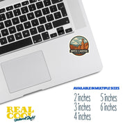 Bryce Canyon National Park Sticker | Bryce Canyons National Park Travel Decal | Bryce Canyon National Park Illustration Sticker