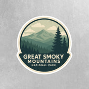 Great Smoky Mountains National Park Sticker | Great Smoky Mountains National Park Travel Decal