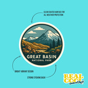 Great Basin National Park Sticker | Great Basin National Park Travel Decal