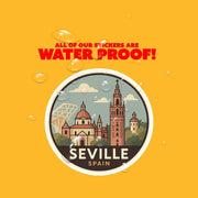 Seville Spain Sticker | Seville Spain Travel Decal | Spain Sticker