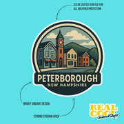 Peterborough Sticker | Peterborough Stickers | New Hampshire Stickers