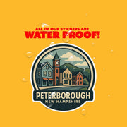 Peterborough Sticker | Peterborough Stickers | New Hampshire Stickers