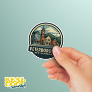 Peterborough Sticker | Peterborough Stickers | New Hampshire Stickers
