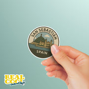 San Sebastian Spain Sticker | San Sebastian Spain Travel Decal | Spain Sticker