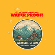 Wrangell-St. Elias National Park Sticker | Wrangell-St. Elias National Park Travel Decal