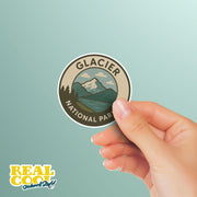 Glacier National Park Sticker | Glacier National Park Travel Decal