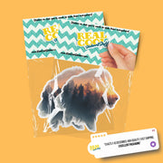 Lion Sticker | Lion Head Decal | Double Exposure Lion Sticker