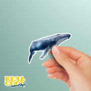Blue Whale Sticker | Whale Sticker | Whale Decal