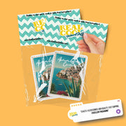 Amalfi Coast Sticker | Amalfi Coast Stamp Sticker | Italy Sticker