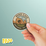 Wind Cave National Park Sticker | Wind Cave National Park Travel Decal