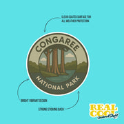 Congaree National Park Sticker | Congaree National Park Travel Decal