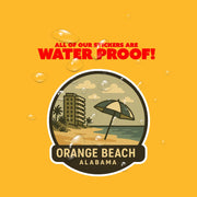 Orange Beach Alabama Sticker | Orange Beach Travel Decal