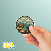Homer Alaska Sticker | Homer Alaska Travel Decal