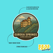 Eureka Springs Arkansas Sticker | Eureka Springs Arkansas Travel Decal