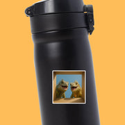 Iguana Sticker | Iguana In a Box Sticker | Iguana Decal