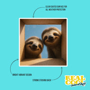 Sloth Sticker | Sloths in a Box Sticker | Sloth Stickers