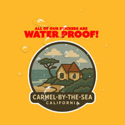 Carmel By The Sea California Sticker | Carmel By The Sea California Travel Decal