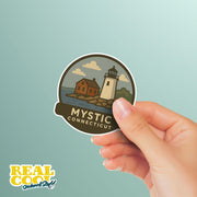 Mystic Connecticut Sticker | Mystic Connecticut Travel Decal