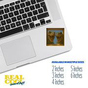 Tyrannosaurus Sticker | T-Rex Decal | Dinosaur Water Bottle Sticker