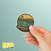 Crystal River Florida Sticker | Crystal River Travel Decal
