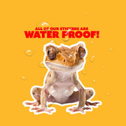 Crested Gecko Sticker | Colorful Crested Gecko Decal for Laptops, Water Bottles & More | Unique Animal Art Decor