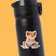Crested Gecko Sticker | Colorful Crested Gecko Decal for Laptops, Water Bottles & More | Unique Animal Art Decor