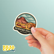Petrified Forest National Park Sticker | Arizona Travel Decal | Petrified Forest Sticker