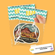 Petrified Forest National Park Sticker | Arizona Travel Decal | Petrified Forest Sticker