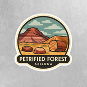 Petrified Forest National Park Sticker | Arizona Travel Decal | Petrified Forest Sticker