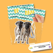 Bull Mastiff Sticker | Bull Mastiff Decal | Walk The Dog Sticker