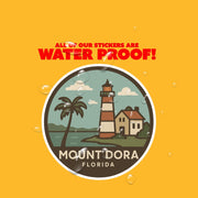 Mount Dora Florida Sticker | Florida Travel Decal | Mt Dora Illustration Sticker