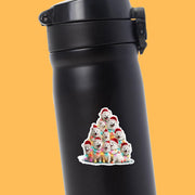 American Eskimo Sticker | American Eskimo Christmas Sticker | Amercian Eskimo Dog Decal