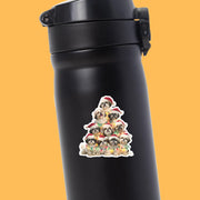 Shih-Tzu Sticker | Shih-Tzu Christmas Sticker | Shih-Tzu Decal