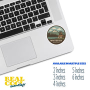 Whitefish Montana Sticker | Whitefish Montana Travel Decal | Whitefish Montana Illustration Sticker