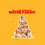 Beagle Sticker | Christmas Beagle Sticker | Beagle Decal