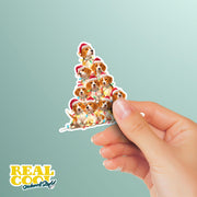 Beagle Sticker | Christmas Beagle Sticker | Beagle Decal