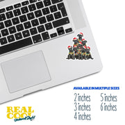 Cane Corso Sticker | Cane Corso Christmas Sticker | Cane Corso Decal
