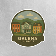 Galena Illinois Sticker | Illinois Travel Decal | Illinois Decal