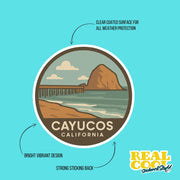 Cayucos California Sticker | Cayucos Sticker | California Decal