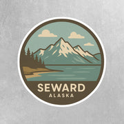 Seward Alaska Sticker | Alaska Travel Decal