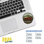 Mount Washington New Hampshire | Cog Railway Sticker | New Hampshire Decal