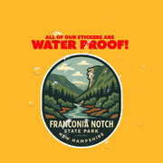 Franconia Notch State Park Sticker | Franconia Notch Sticker | New Hampshire Sticker