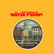 Portsmouth Sticker | Portsmouth New Hampshire Sticker | Portsmouth Stickers