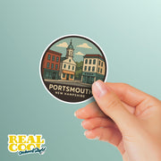 Portsmouth Sticker | Portsmouth New Hampshire Sticker | Portsmouth Stickers