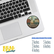 Portsmouth Sticker | Portsmouth New Hampshire Sticker | Portsmouth Stickers