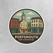 Portsmouth Sticker | Portsmouth New Hampshire Sticker | Portsmouth Stickers