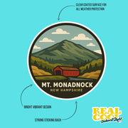 Mt Monadnock Sticker | Mount Monadnock Stickers | New Hampshire Stickers