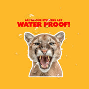 Puma Sticker | Puma Head Decal | Puma Roar Sticker