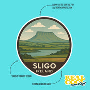 Sligo Ireland Sticker | Sligo Ireland Decal | Ireland Illustration Sticker